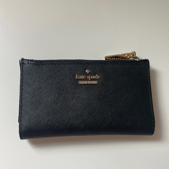 Kate Spade Morgan Small Slim Bifold - Black